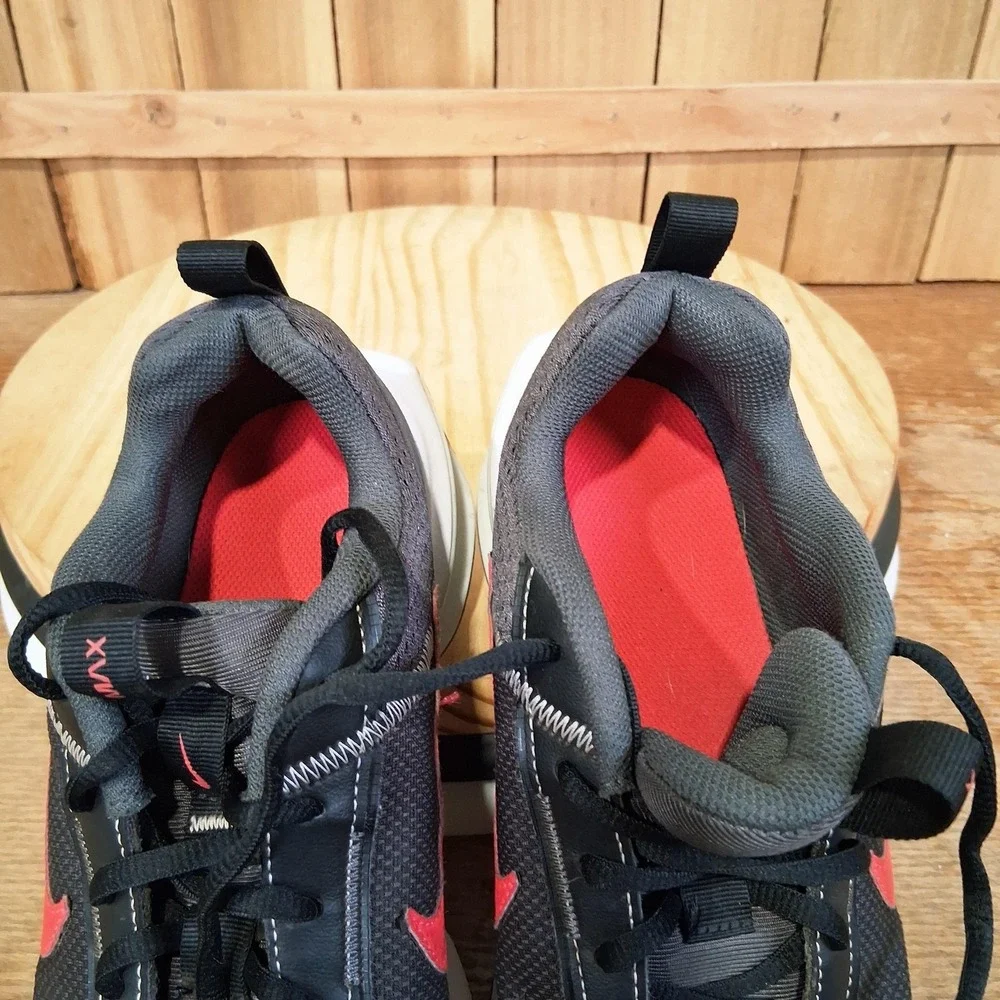 Nike Air Max INTRLK Lire Shoes Youth 6.5Y Black‎ Red Kids Running Sneakers H939